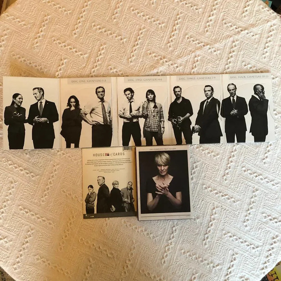 House of Cards Season 1 Dvd TV Box Set Kevin Spacey Drama Thriller Political - Picture 2 of 3